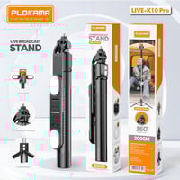 حامل ثلاثي القوائم بتقنية البلوتوث، عصا سيلفي PLOK...