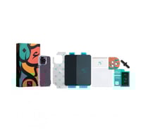 دارك - مجموعة بكج حماية متكاملة للايفون14العادي 5...