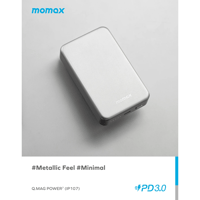 شاحن متنقل موماكس كيو ماج ميغناطيسي لاسلكي 10000mA...