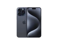 ايفون 15 برو سعة 256 جيجابايت تيتانيوم (ازرق)