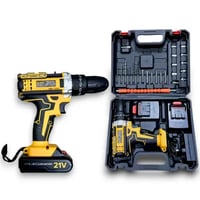 دريل بطارية 21 فولت الأداء المتكامل للمنازل والورش...