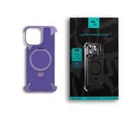 دارك - جراب جلد لهاتف الايفون 14 مقاوم للصدمات بنف...