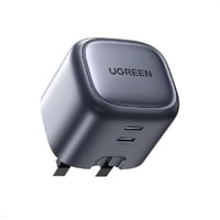 شاحن جداري يوجرين نيكسود GaN بمنفذين USB-C وبقوة 4...