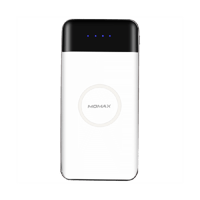 شاحن متنقل موماكس 10000 امبير PD شحن سريع لون اسود