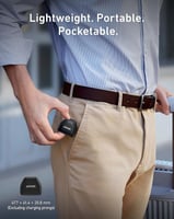 شاحن جداري انكر بقوة 20واط بمنفذ بي دي أسود