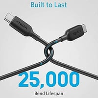 كابل من انكر تايب سي الى تايب سي 60 واط 0,9 متر اس...