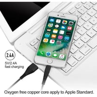 كابل من موماكس ايفون قوي بطول 1,2م اسود