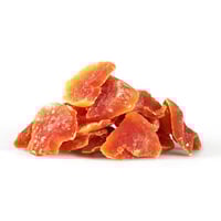 بابايا مجففة شرائح وزن 1 كيلو