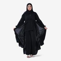 عبايه الحج و العمرة 3 قطع اسود