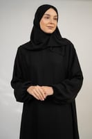 عباية الحج مقفله اسود