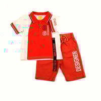 طقم ولادي صيفي قطعتين "هيرو ديزاينر"