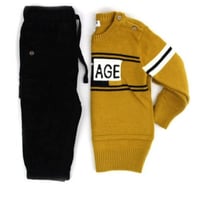 طقم ولادي شتوي قطعتين