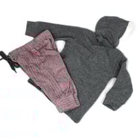 طقم بناتي شتوي قطعتين