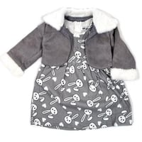 فستان بناتي شتوي