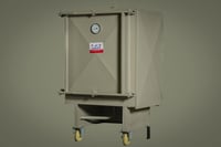 فرن صغير بدون صاجة دهون