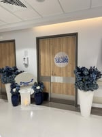 ورد طبيعي و صناعي Blue package