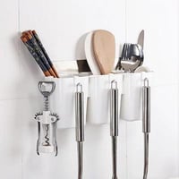 منظم أدوات المائدة يثبت باللصق