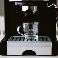 كوب معياري زجاجي لقياس الاسبريسو