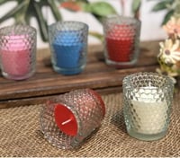 كاسة شمع ملون