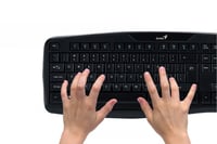 كيبورد و ماوس جينيوس وايرلس - Genius 8000X