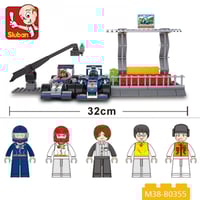 سلوبان قطع تركيب سباق سيارات فورمولا 300 قطعة