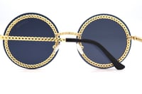 نظارة شانيل اللون الاسود - بجودة عالية