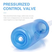 وعاء غسيل الأنف المحمول الطبي 300 مللي منظف الأنف...