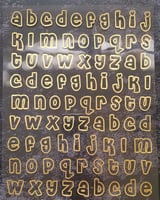 حروف ذهبي مقاس 3 سم