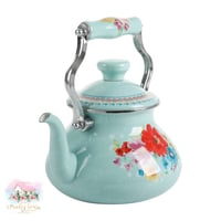 10070 ابريق معدني مورد تركوازي كبير