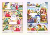 مجموعة أطفال يصنعون النصر - قصتين