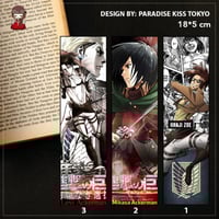 ATTACK ON TITAN BOOK MARK -2