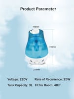 فواحة عطرية وملطف هواء