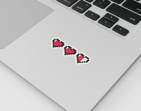 ملصق - قلبي دق ثلاث دقات