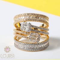 خاتم زركون فخم سهرات