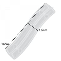 478 - قالب سيليكون مقبض متعرج صغير