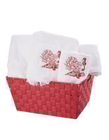 مجموعة فوط Marin لون أحمر