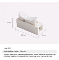 10 قطعة موصل اسلاك سريع وسهل التوصيل بالضغط (مفرد)