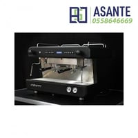 مكينة اسبريسو 2 قروب مع شاشة اسود خزان 11 لتر، مار...