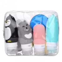 طقم علب سيليكون للتعبئة 10 قطع