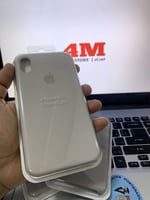 كفر ايفون اكس ار رصاصي سليكون Gray silicone case f...