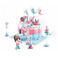 سلوبان قطع تركيب بلاستيك زاوية مطعم الحلويات - 328...