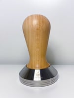 مكبس قهوة تامبر لون خشبي فاتح مقاس 53 - Stainless...