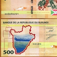بوروندي فئة 500 فرنك أنسر