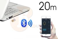 وصلة كمبيوتر بلوتوث - ابيض 4.0