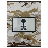 شعار سيفين ونخلة مع اطار ربل