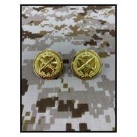 ياقة مشاه حربية ذهبية