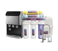 فلتر ماء 7 مراحل + برادة بيورينا + فلتر خزان جامبو...