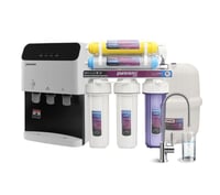 فلتر ماء 7 مراحل + برادة بيورينا + فلتر خزان جامبو...