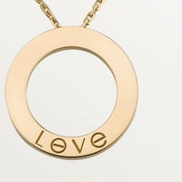 سلسال LOVE هاف زركون - قولد