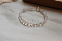 اسوارة سَلام! : Clear Quartz & White Agate & Moons...